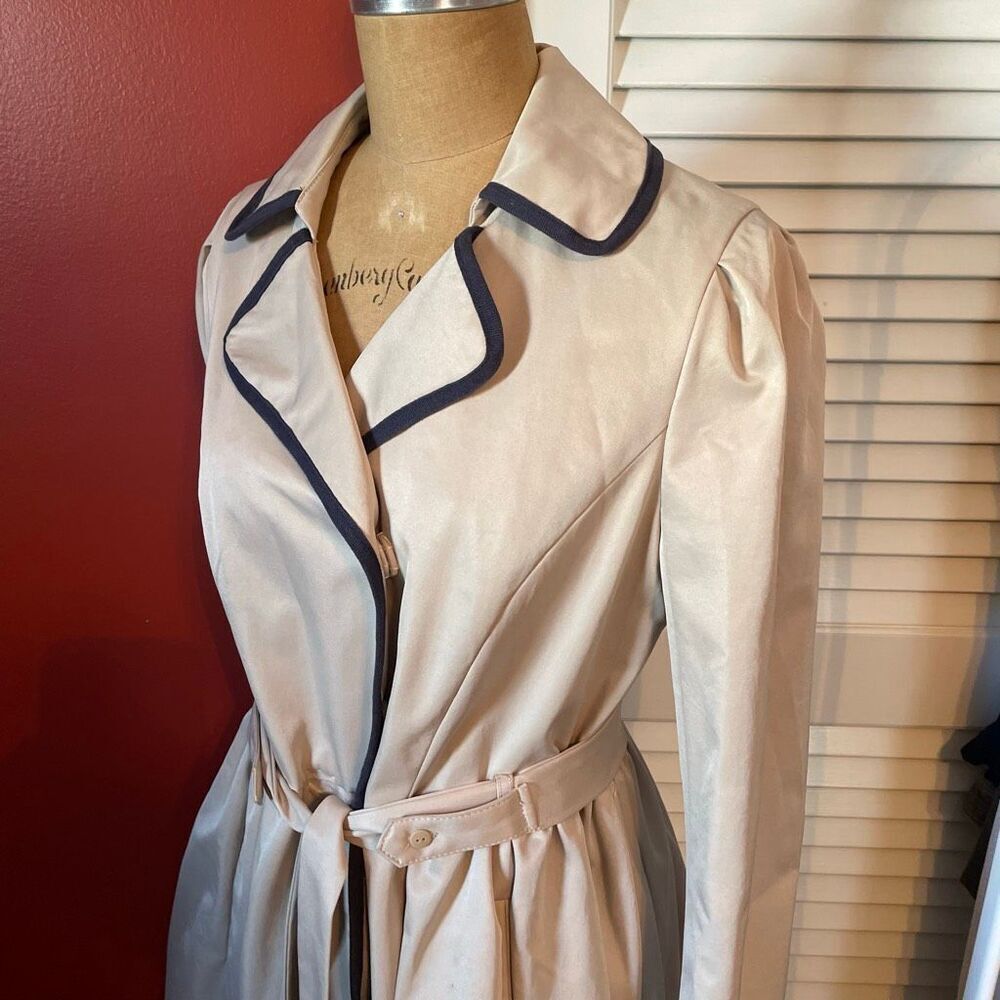 ANTHROPOLOGIE | elevenses “fair lady” trench coat 8 - Picture 10 of 15